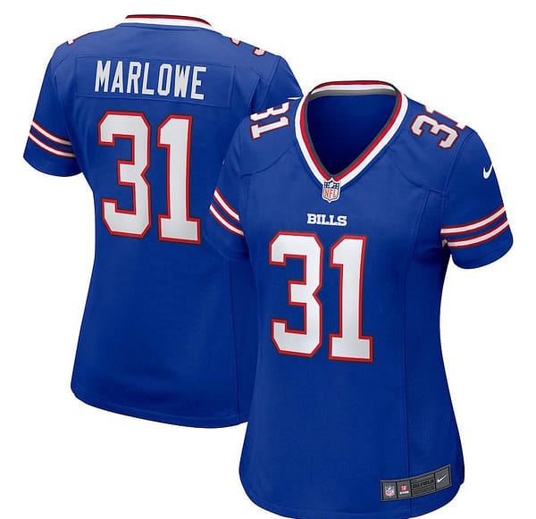 Women's Dean Marlowe Royal Player Limited Team Jersey