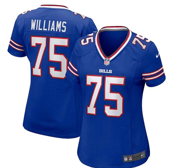 Women's Daryl Williams Royal Player Limited Team Jersey