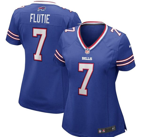 Women's Doug Flutie Royal Retired Player Limited Team Jersey