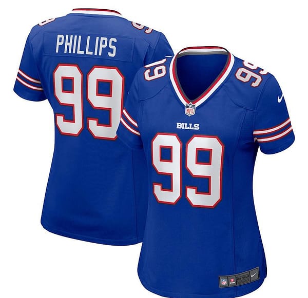 Women's Harrison Phillips Royal Player Limited Team Jersey