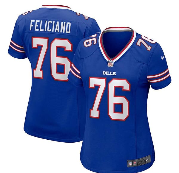 Women's Jon Feliciano Royal Player Limited Team Jersey