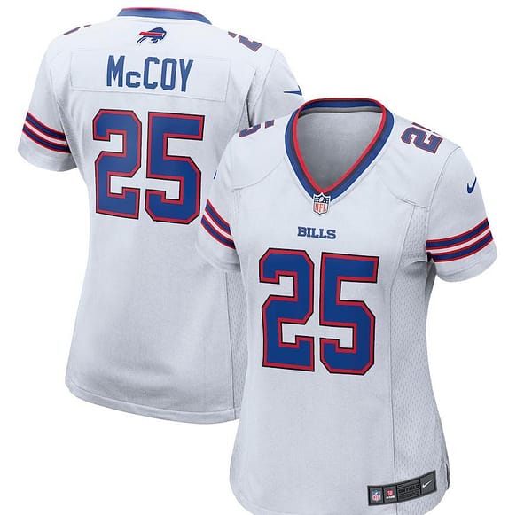 Women's LeSean McCoy White Player Limited Team Jersey