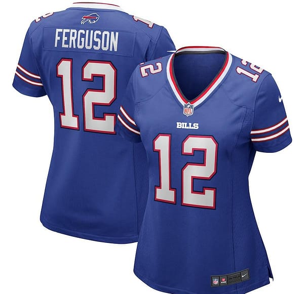 Women's Joe Ferguson Royal Retired Player Limited Team Jersey