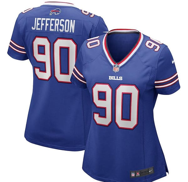 Women's Quinton Jefferson Royal Player Limited Team Jersey