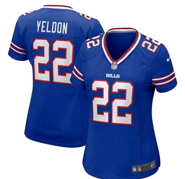Women's T.J. Yeldon Royal Player Limited Team Jersey
