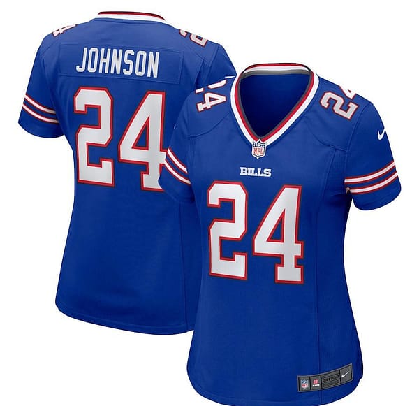Women's Taron Johnson Royal Player Limited Team Jersey