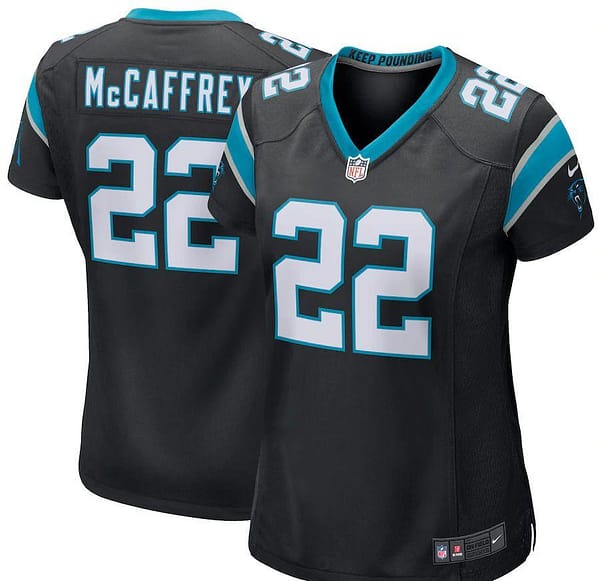 Women's Christian McCaffrey Black Player Limited Team Jersey