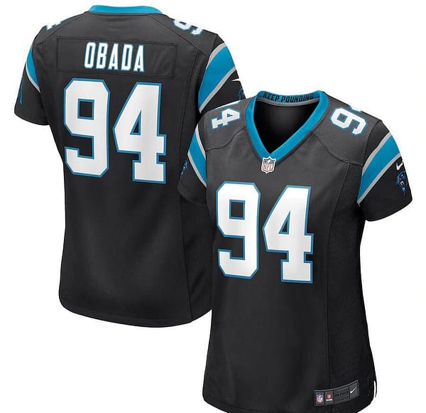 Women's Efe Obada Black Player Limited Team Jersey