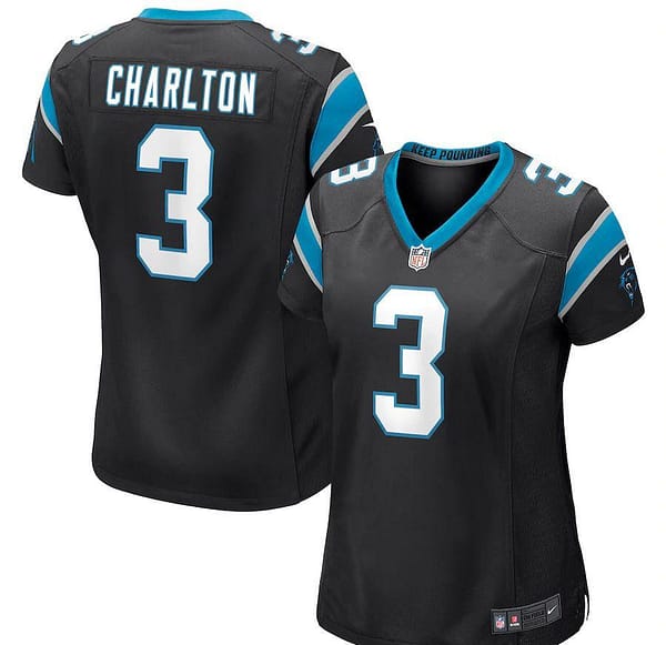 Women's Joseph Charlton Black Player Limited Team Jersey