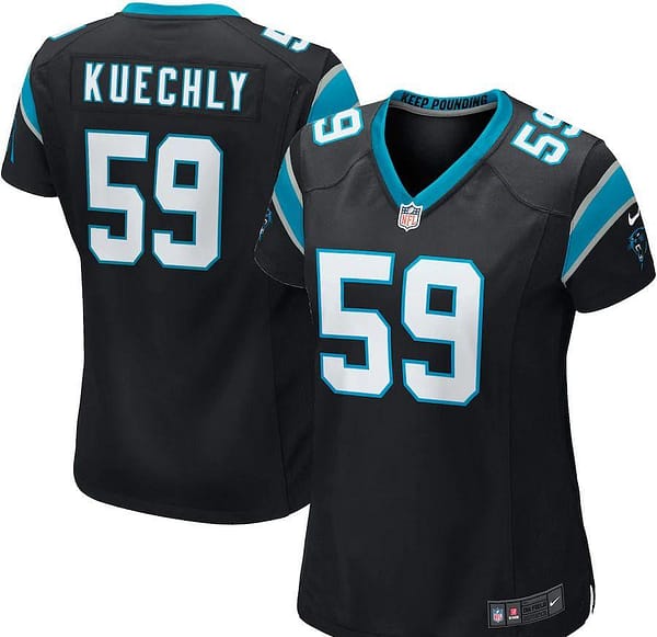 Women's Luke Kuechly Black Player Limited Team Jersey