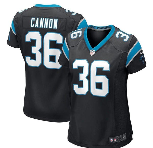 Women's Trenton Cannon Black Player Limited Team Jersey