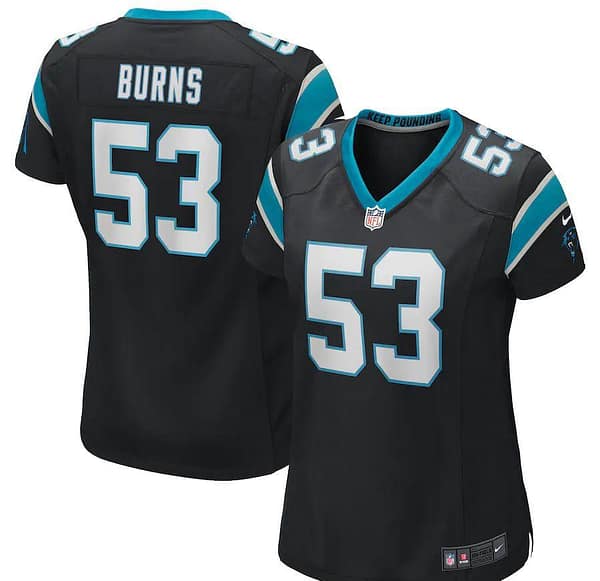 Women's Brian Burns Black Player Limited Team Jersey