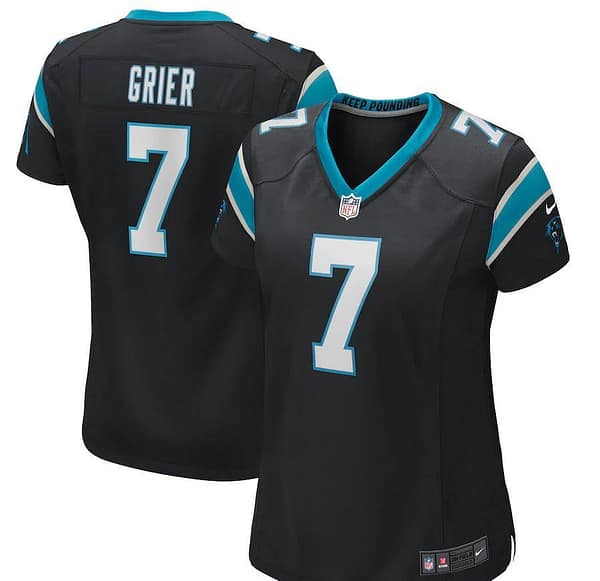 Women's Will Grier Black Player Limited Team Jersey