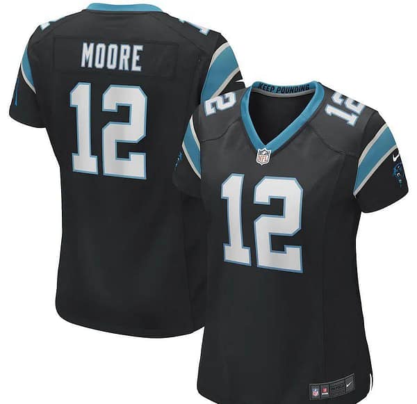 Women's DJ Moore Black Player Limited Team Jersey