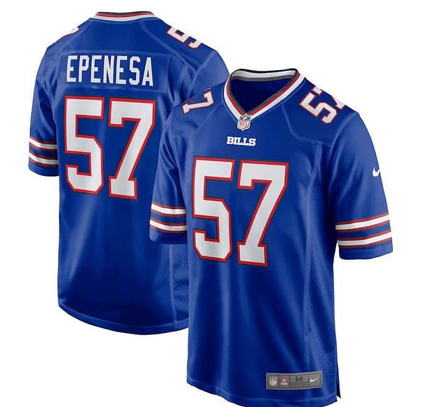 Men's A.J. Epenesa Royal Player Limited Team Jersey