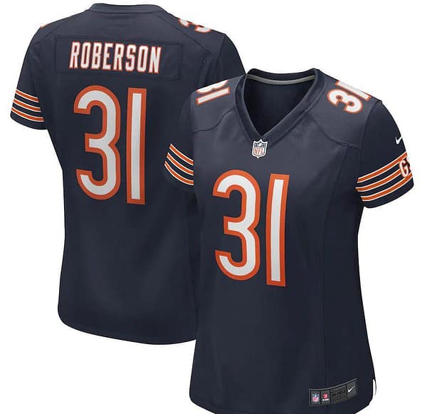 Women's Tre Roberson Navy Player Limited Team Jersey