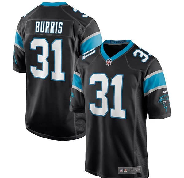 Men's Juston Burris Black Player Limited Team Jersey