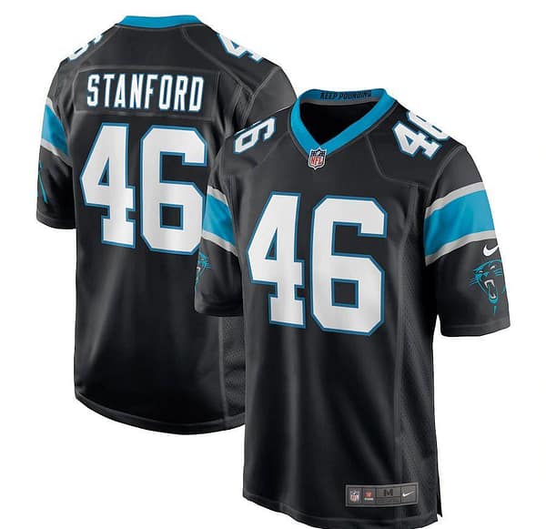Men's Julian Stanford Black Player Limited Team Jersey