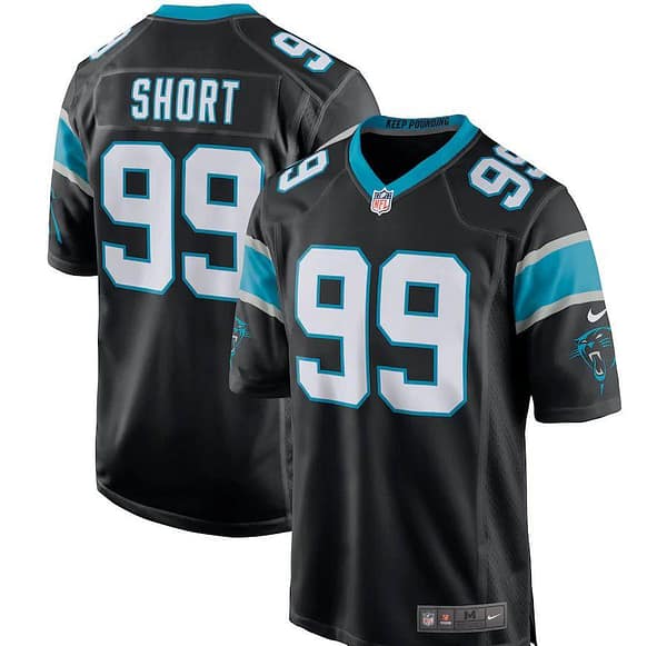 Men's Kawann Short Black Player Limited Team Jersey