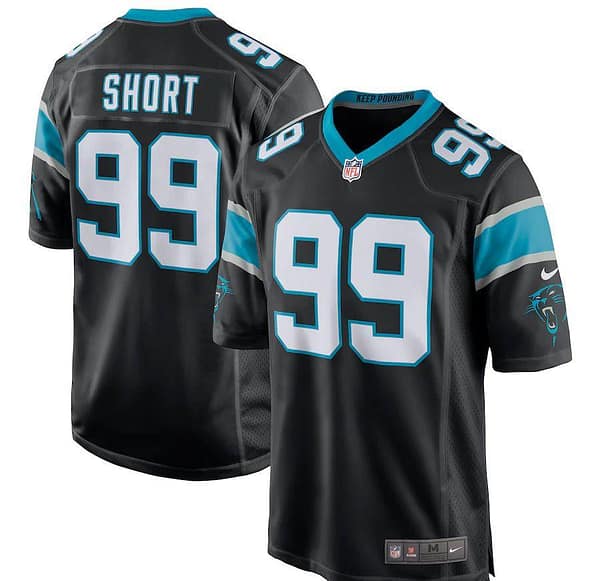 Men's Kawann Short Black Player Limited Team Jersey