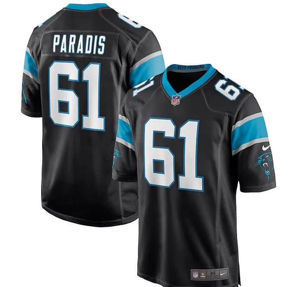 Men's Matt Paradis Black Player Limited Team Jersey
