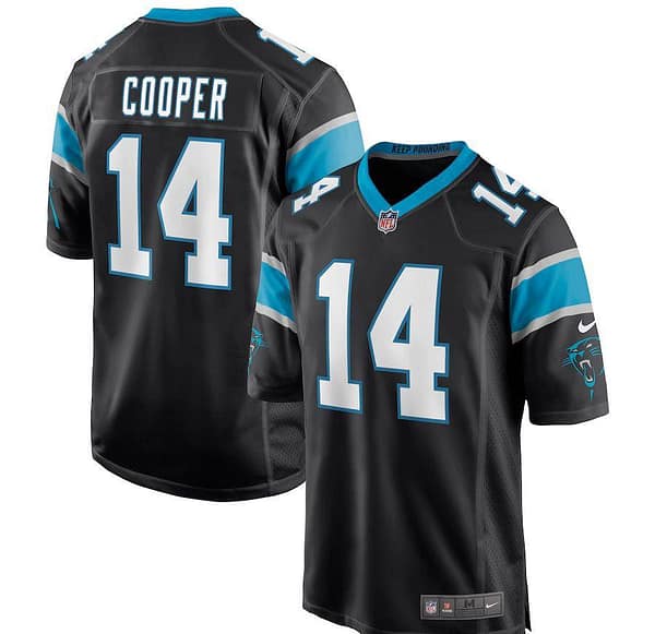 Men's Pharoh Cooper Black Player Limited Team Jersey