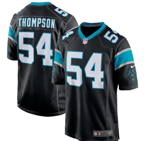 Men's Shaq Thompson Black Player Limited Team Jersey