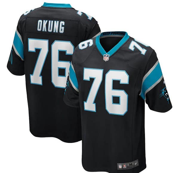 Men's Russell Okung Black Player Limited Team Jersey