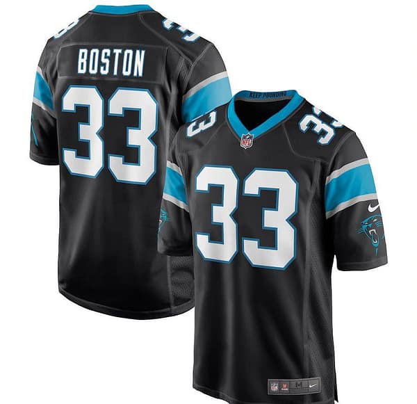 Men's Tre Boston Black Player Limited Team Jersey