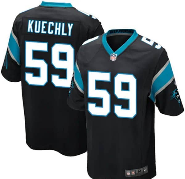 Youth Luke Kuechly Black Player Limited Team Jersey