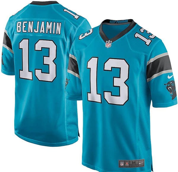 Youth Kelvin Benjamin Panther Blue Alternate Player Limited Team Jersey