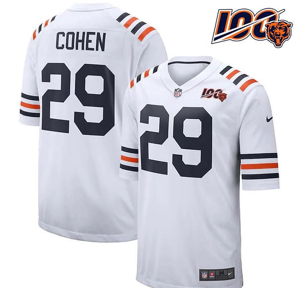 Youth Tarik Cohen White 2019 100th Season Alternate Classic Player Limited Team Jersey