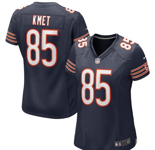 Women's Cole Kmet Navy Player Limited Team Jersey