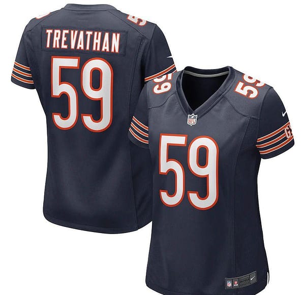 Women's Danny Trevathan Navy Player Limited Team Jersey