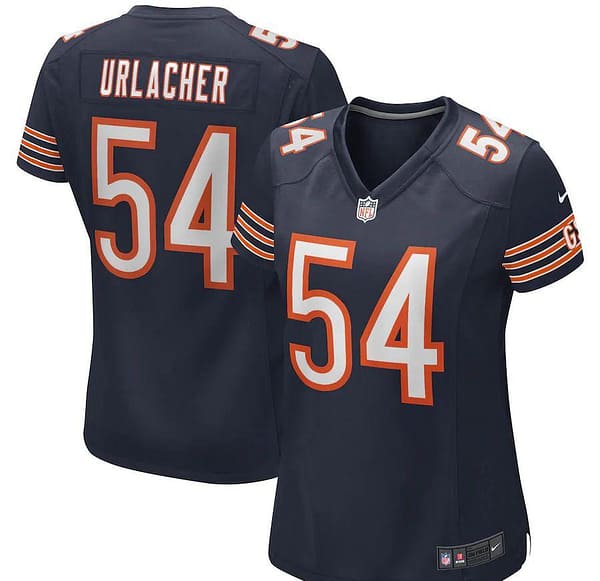 Women's Brian Urlacher Navy Retired Player Limited Team Jersey