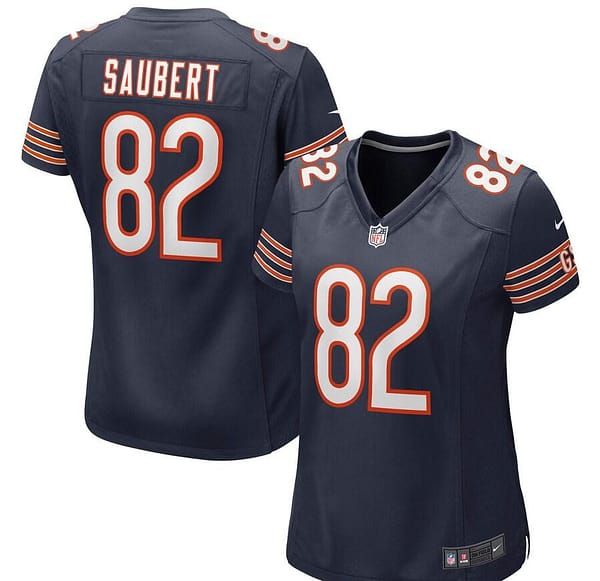 Women's Eric Saubert Navy Player Limited Team Jersey