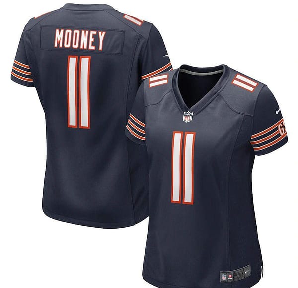 Women's Darnell Mooney Navy Player Limited Team Jersey