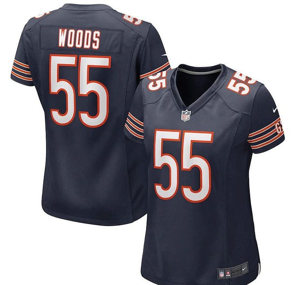 Women's Josh Woods Navy Player Limited Team Jersey