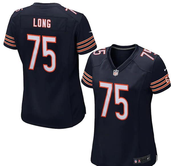 Women's Kyle Long Navy Blue Player Limited Team Jersey