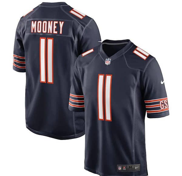 Men's Darnell Mooney Navy Player Limited Team Jersey