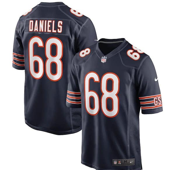 Men's James Daniels Navy Player Limited Team Jersey