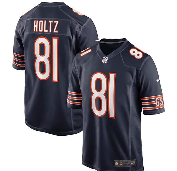 Men's J.P. Holtz Navy Player Limited Team Jersey