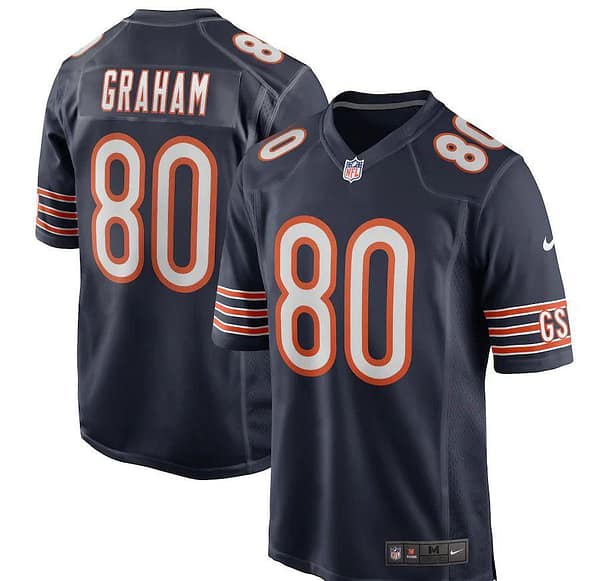 Men's Jimmy Graham Navy Player Limited Team Jersey