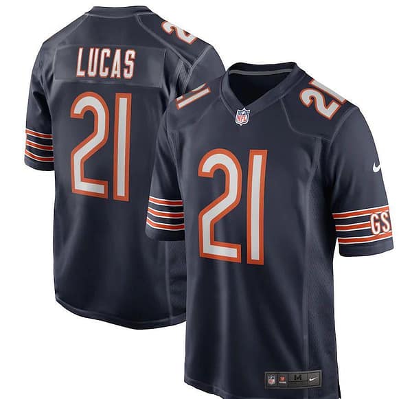Men's Jordan Lucas Navy Player Limited Team Jersey