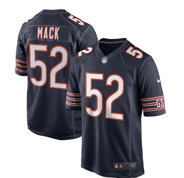 Men's Khalil Mack Navy Player Limited Team Jersey