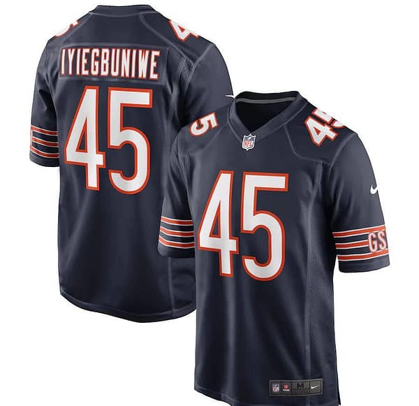 Men's Joel Iyiegbuniwe Navy Player Limited Team Jersey