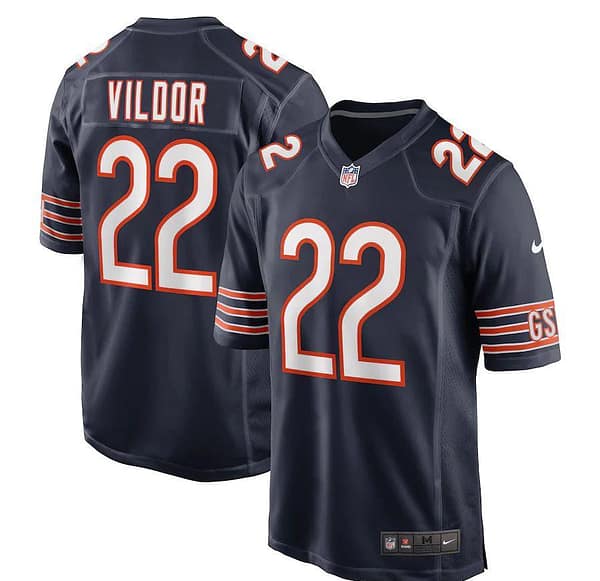 Men's Kindle Vildor Navy Player Limited Team Jersey