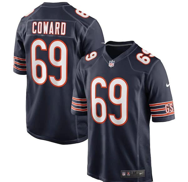 Men's Rashaad Coward Navy Player Limited Team Jersey