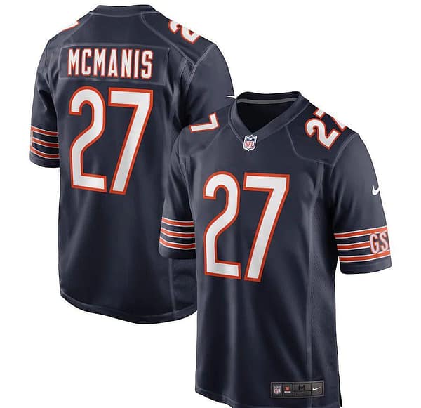 Men's Sherrick McManis Navy Player Limited Team Jersey