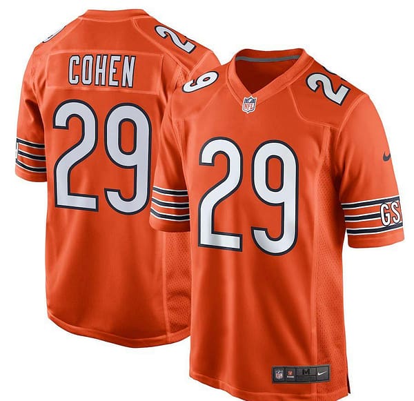 Men's Tarik Cohen Orange Alternate Player Limited Team Jersey